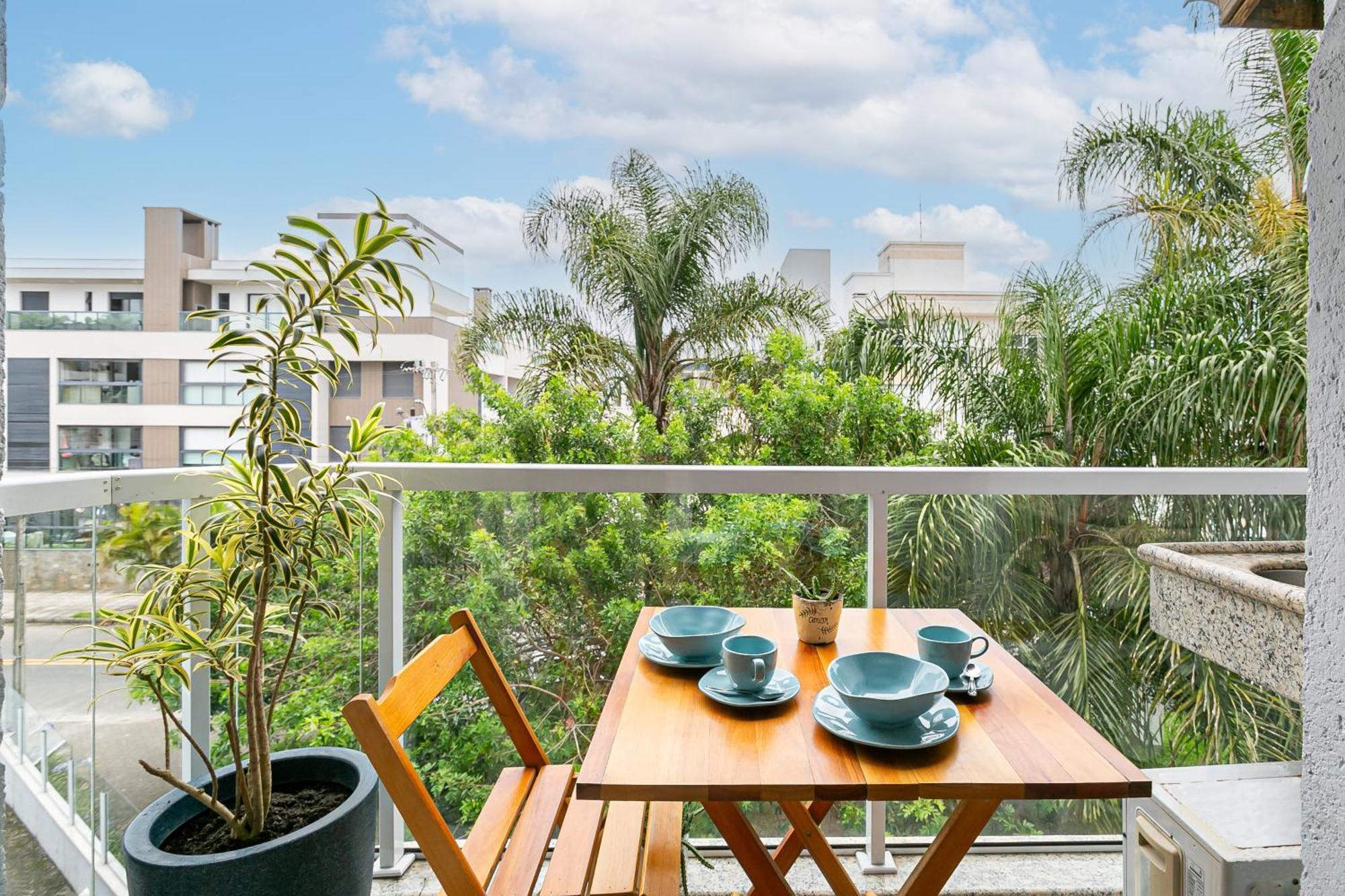 Apartamento Top No Novo Campeche, Completo, Luminoso, A 50 M Da Praia ฟลอเรียนอโปลิส ภายนอก รูปภาพ
